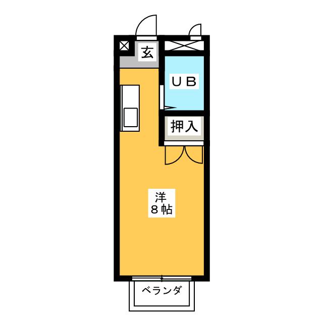 エステートピア浅井Ⅲ 間取り