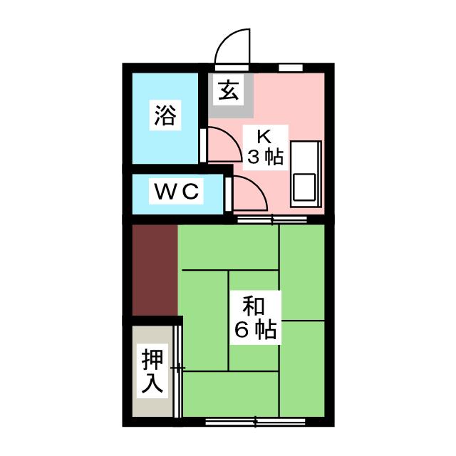 川本アパート 間取り