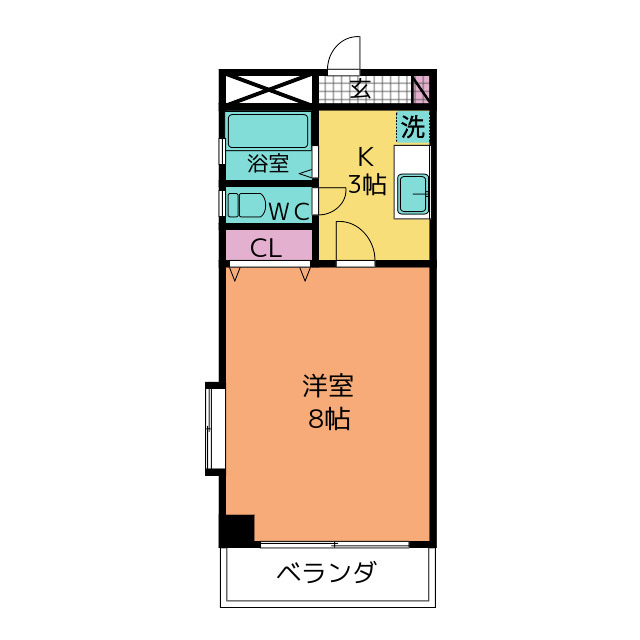 西科マンション 間取り