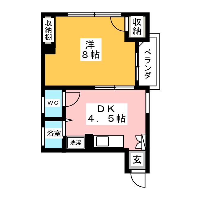 シティハイツヤマキ 間取り