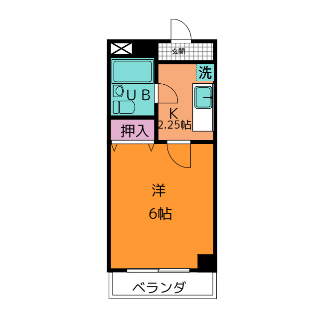 ジュネス塩釜 間取り