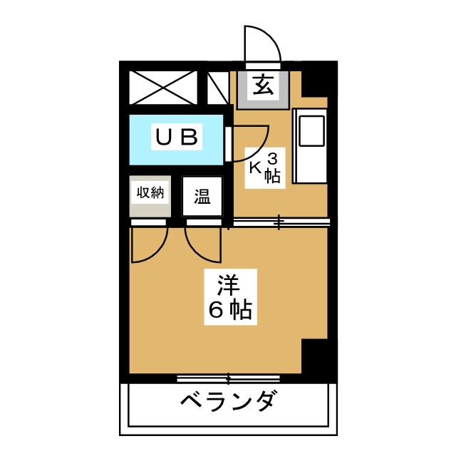 ベルメゾン白川 間取り