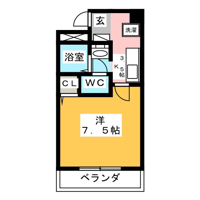グレースハイツ新栄 間取り