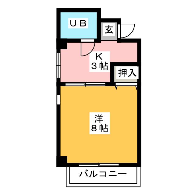 センチュリィ山の手 間取り