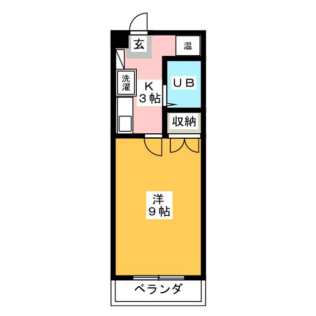 アンフェニ鶴田 間取り