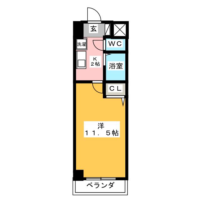 岡地レジデンス笹島 間取り