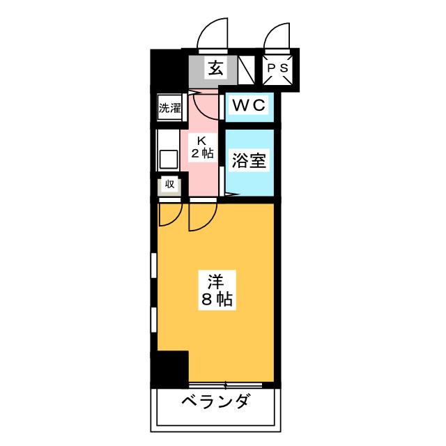 千早ベストビル 間取り