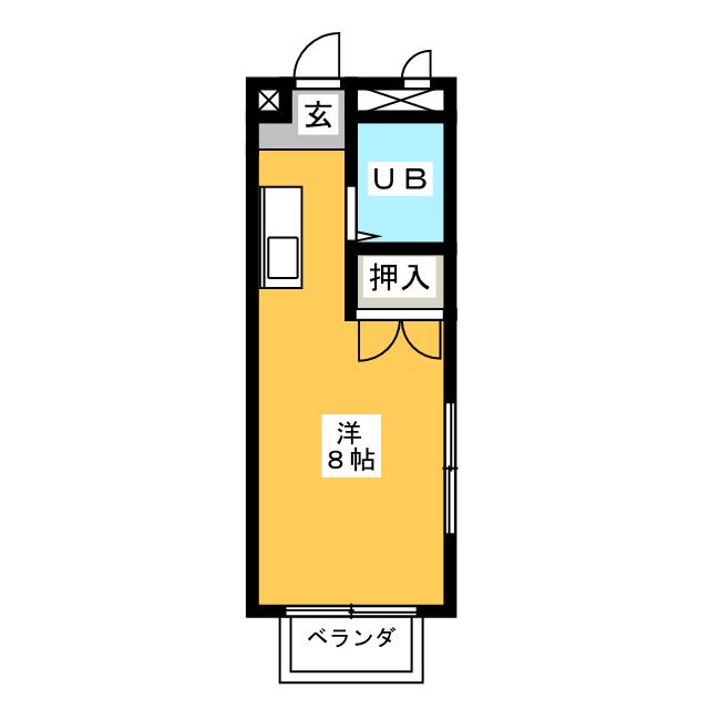 エステートピア浅井Ⅲ 間取り
