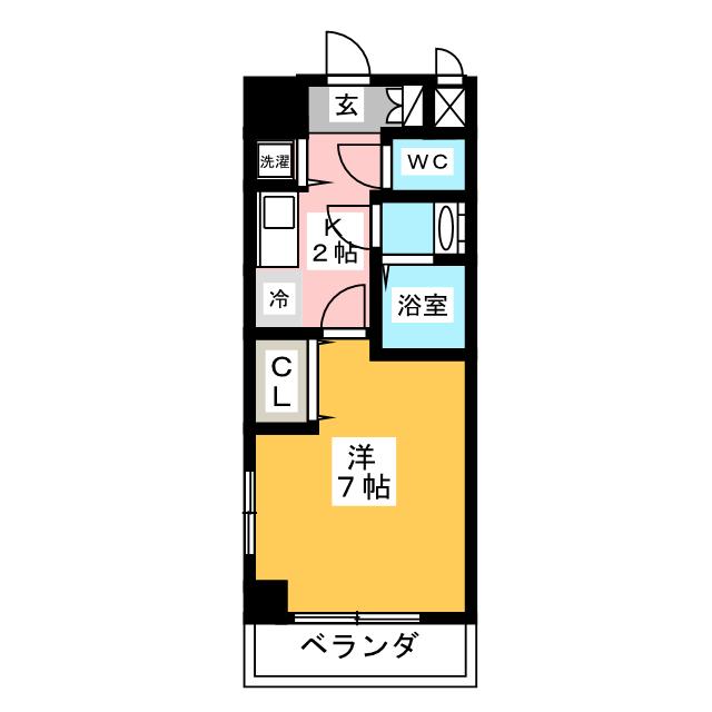 Ｃ’２　ＳＱＵＡＲＥ 間取り