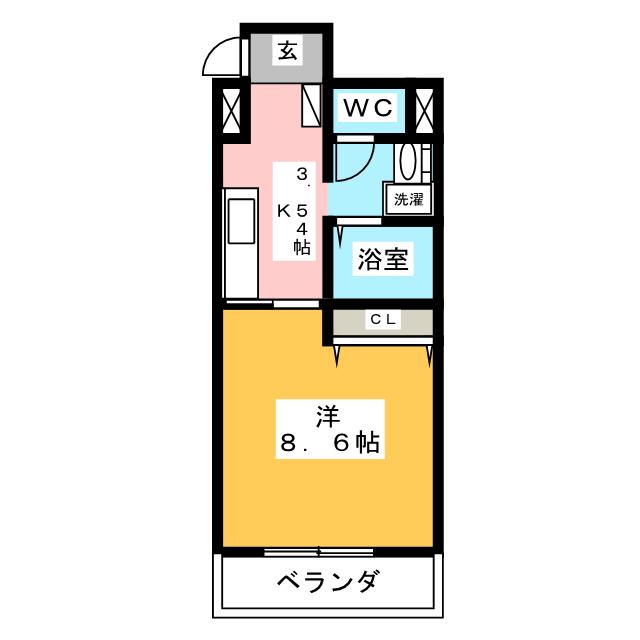 グレースハイツ新栄 間取り