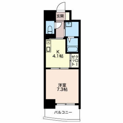グランドール栄生 間取り