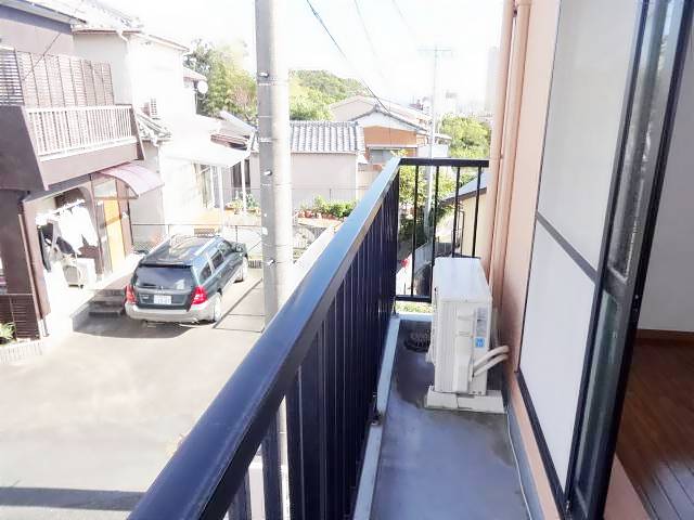 メゾン鹿谷Ⅱ ベランダ