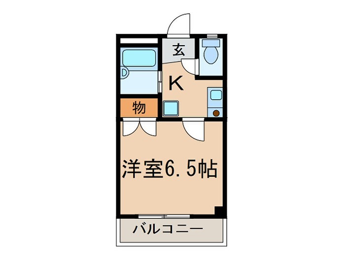 オーシャンハイツ朝日が丘 間取り