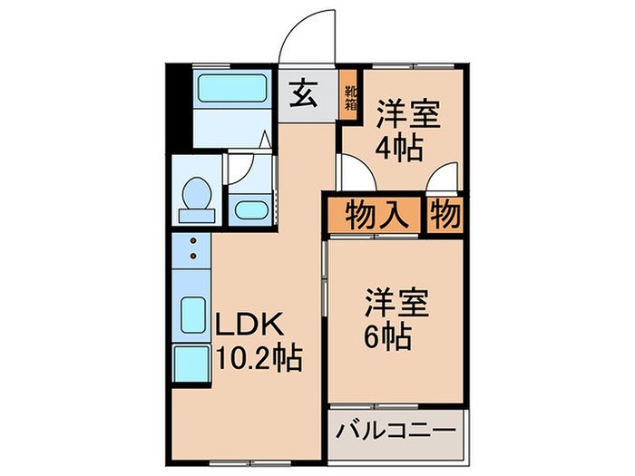 藤が丘コーポラス 間取り