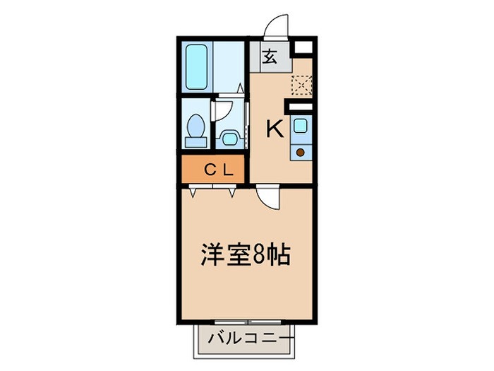 ソレイユ山の手 間取り