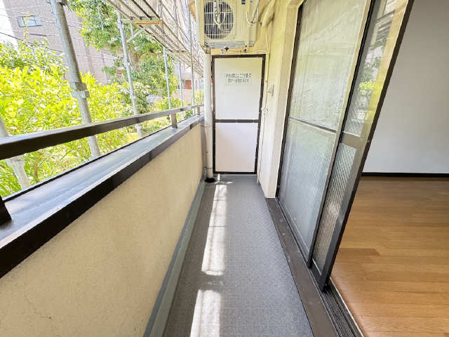 朝岡シティマンション ベランダ