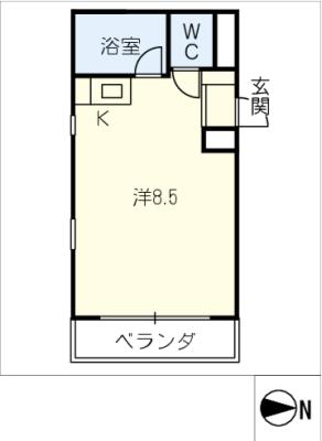 ＭＥＩＴＯＳ藤ケ丘 間取り