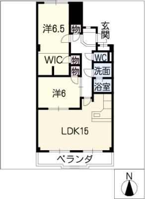 グレース山の手 間取り