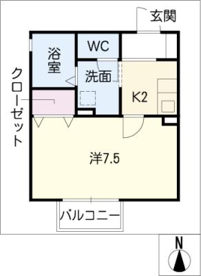 サンセールⅡ 間取り
