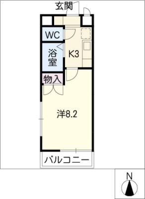 コスモスタカミネ 間取り