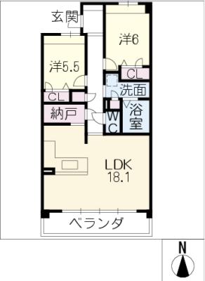 フェリア八事 間取り