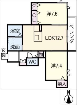 ＳＯＬＡＮＡ 間取り