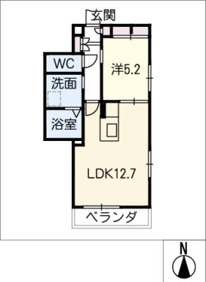 クラスエ川名 間取り