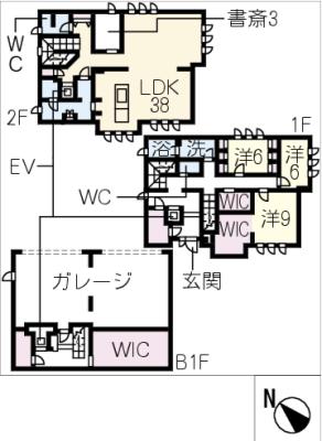 高峯Ｃｌａｓｓｉｃｓ 間取り