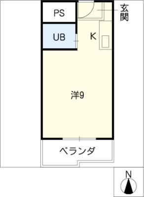 コーポリンデンⅡ 間取り