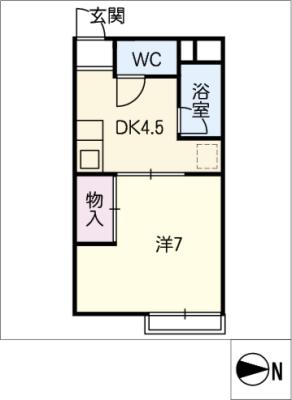 ハイツ藤 間取り