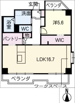 グリーンコート城山 間取り
