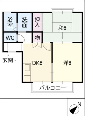 ラフォーレ前山 間取り