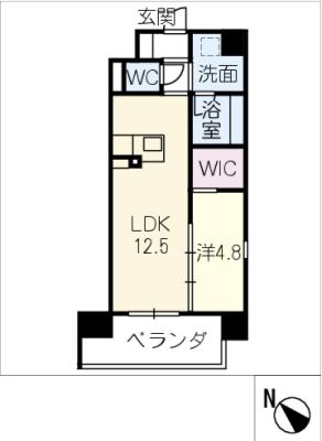 アド　ウィステリア　東山 間取り