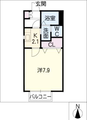 フレグランス東山 間取り