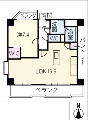 グリーンコート城山 間取り