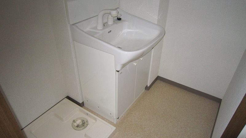 棒屋第3下池ハイツ 脱衣スペース