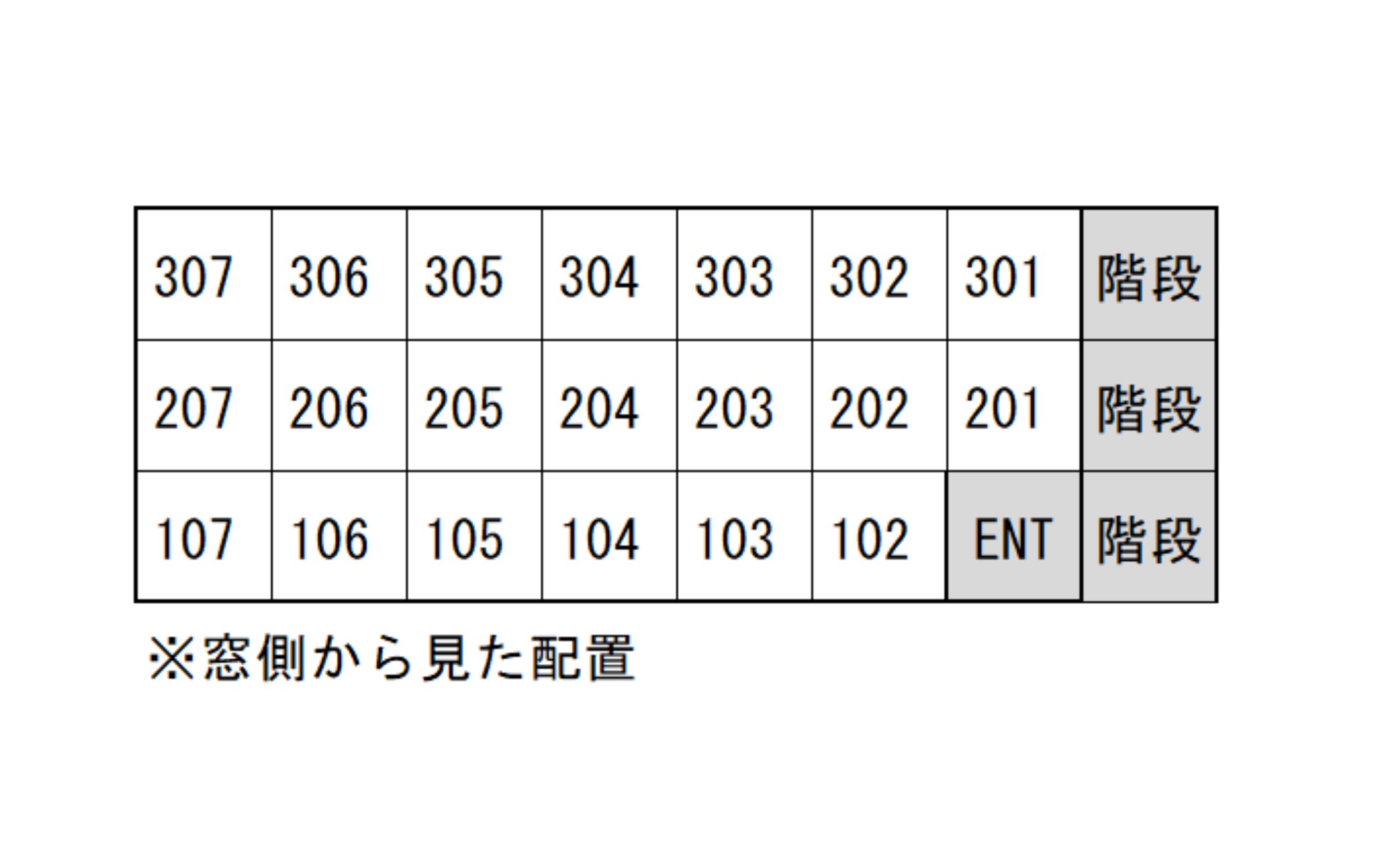 ソレント 配置図