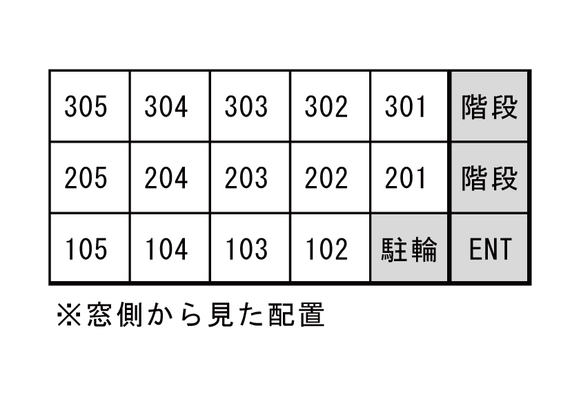 ピアチェーレ 配置図