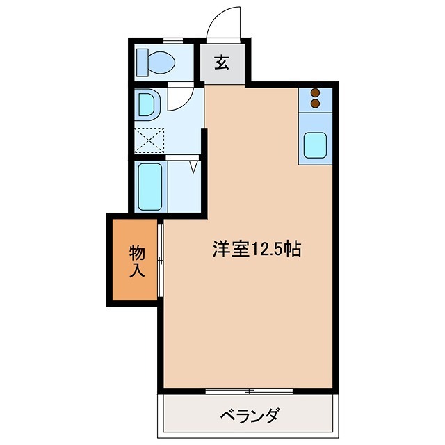 メゾンドアサヒ 間取り