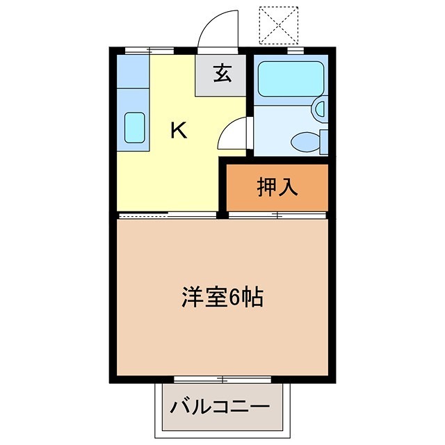 松浦ハイツ 間取り