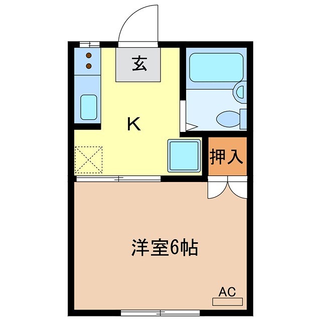 ユーハウスTSU 間取り