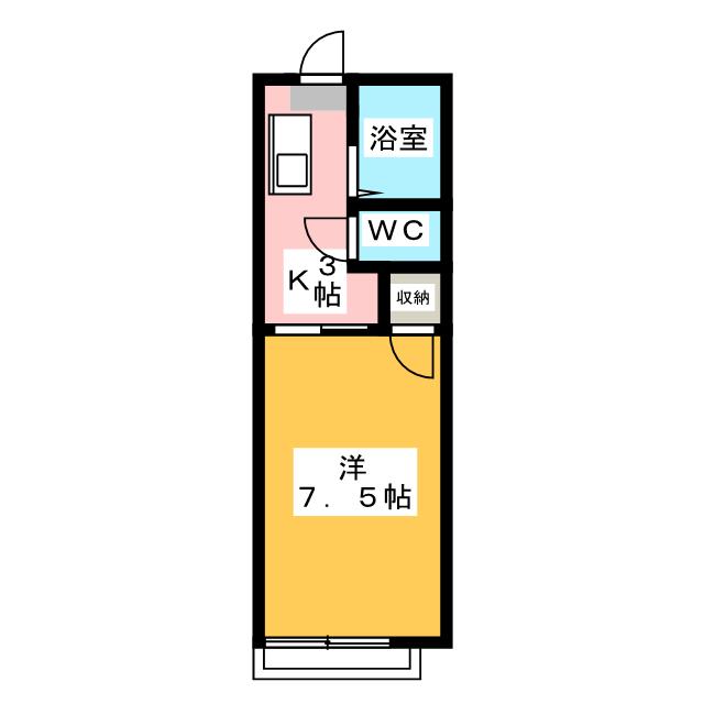 ファーストメゾン江戸橋 間取り