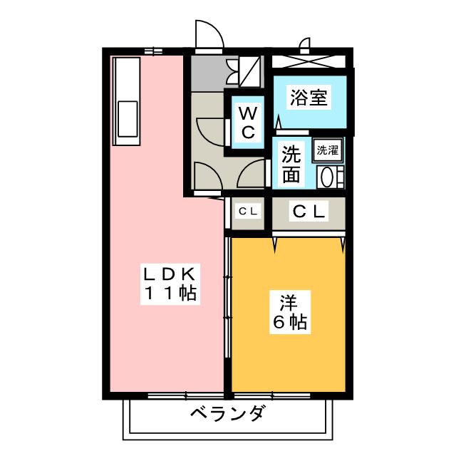 ＣＡＬＭ　ＦＯＲＥＳＴ 間取り
