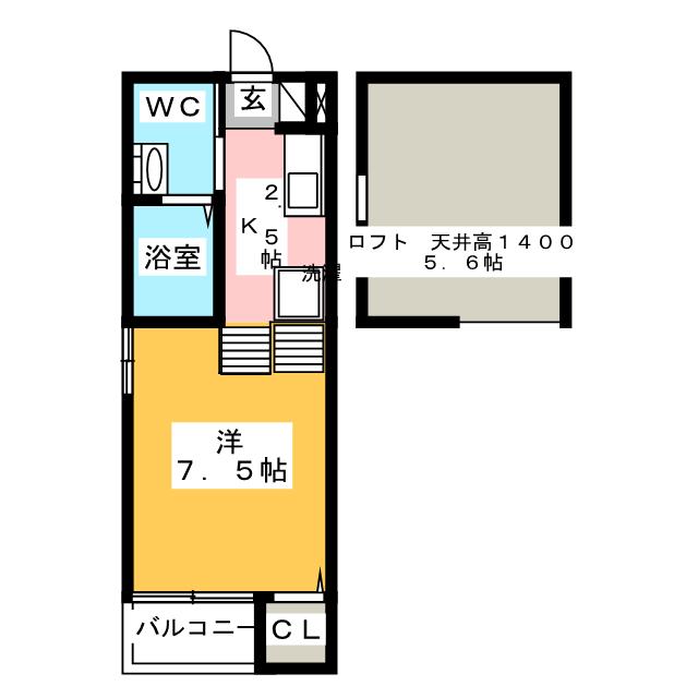 ＢＷ　flat 間取り