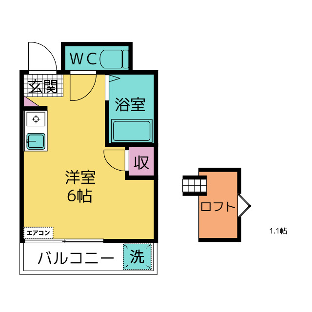 リバティ井ヶ谷 間取り