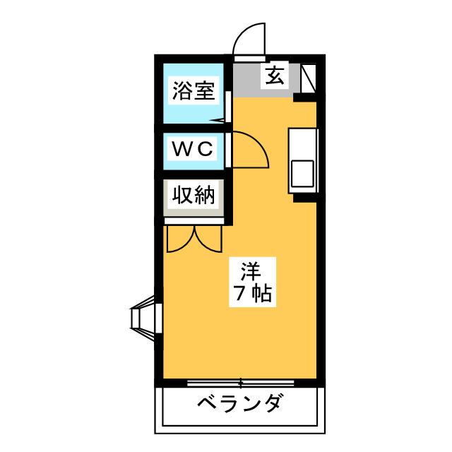 コーポうるおい 間取り