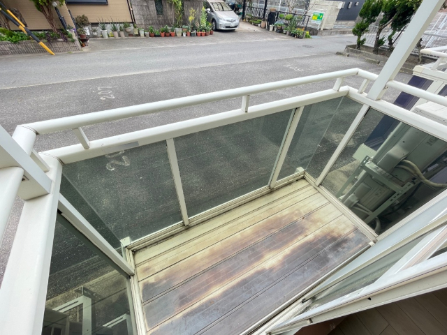 グリーンヒルズＢ ベランダ