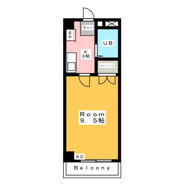 ＡＺＡＬＥＡ２号館 間取り