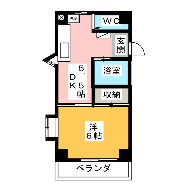 マキノハイツ 間取り