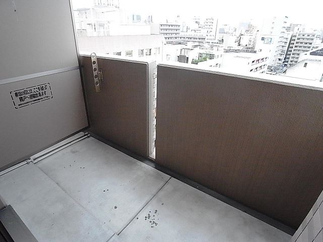 アレーズカシェート ベランダスペース広々です。